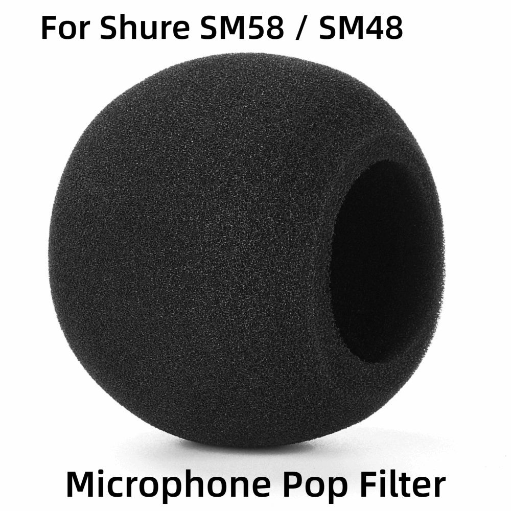 交換用マイクウィンドスクリーンカバー 植毛スポンジフォーム  - Shure Mic Mv7 のレビューと価格