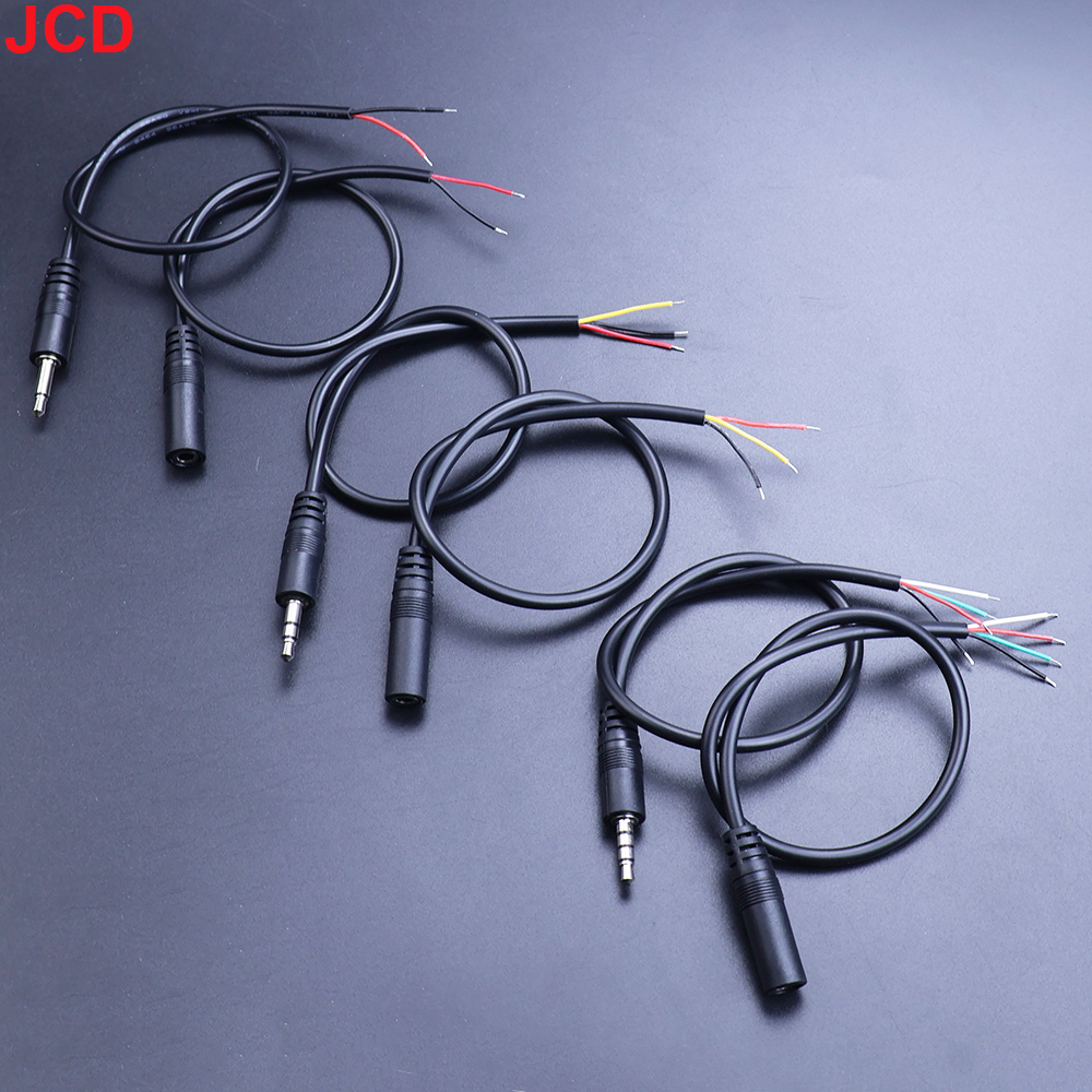JCD 30/50/100cm 3.5MM 2/3/4芯 2 - Cable Extension 3.5 のレビューと価格