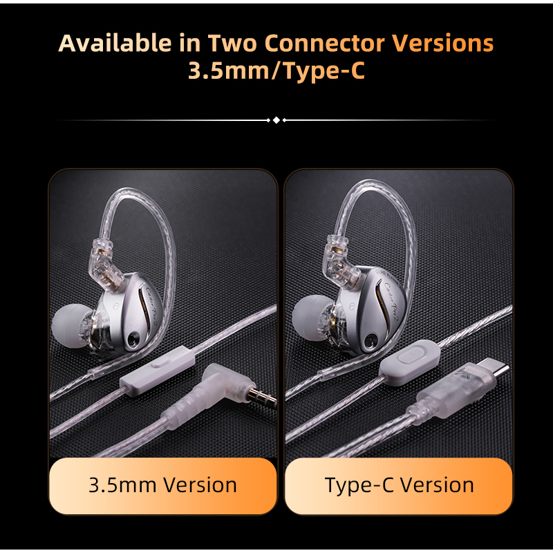 KZ Castor Pro 2 HiFi IEMイヤホン。1 - Wired Earphone Mic のレビューと価格