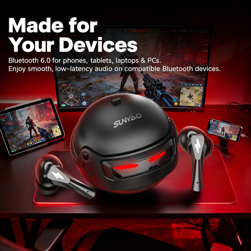 Lenovo GT101 ゲーミングヘッドセット、ワイヤレス - Noise Cancelling Headphone のレビューと価格