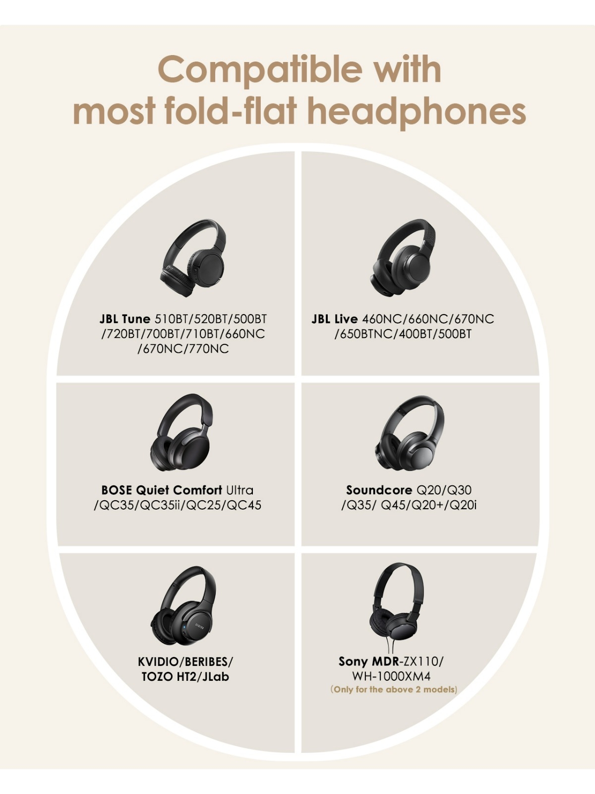 半折りたたみ式ヘッドフォンハードケース JBL Tune 5 - Headphone Case Hard のレビューと価格