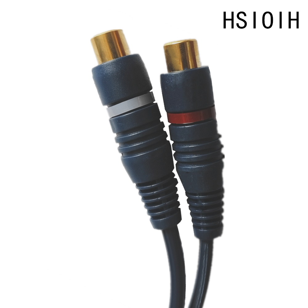 ラインクーパーワイヤー 2 RCA メス - 1 RCA オ - Audio Splitter Y のレビューと価格