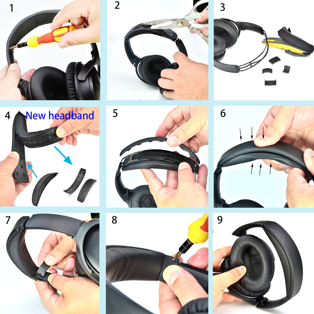 取り外し可能なヘッドバンド Bose 静かな快適なデザインの - Bose Headphone Qc45 のレビューと価格