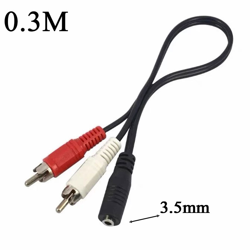 ヘッドフォン用オーディオソケットコネクタ,3.5mm,RCA - Cable Extension 3.5 のレビューと価格
